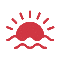 InMakkum strand friesland haven zon Sticker