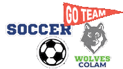 Soccer Wolves Sticker by Colam Institutional Communications