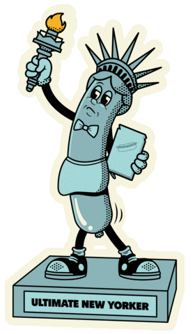 Frankie Sticker by Original Nathan's Franks