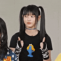 Helmets kpop omg like thumbs up GIF