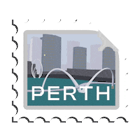 Walking On A Dream Perth Sticker by Western Australia