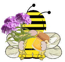 Bumble Bee Honey Sticker