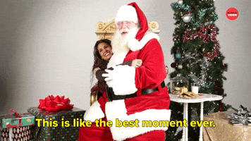 Christmas Hug GIF by BuzzFeed