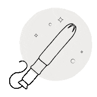 Moon Cycle Period Sticker by MOONS