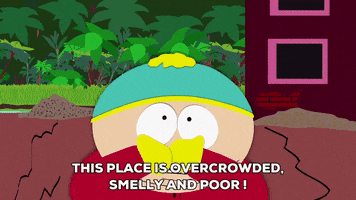 eric cartman smells GIF by South Park 