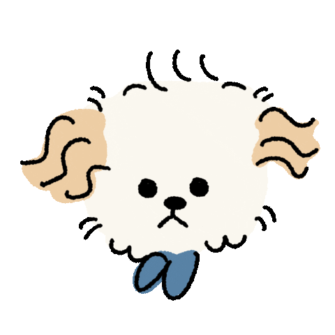 犬 Ok Sticker by koimoffee
