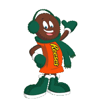 Santa Kiss Sticker by Hershey's Chocolate World