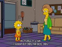 talking lisa simpson GIF