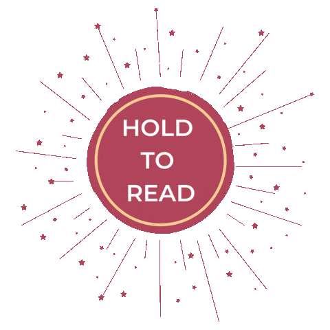Hold Holdtoread Sticker by Komweertotrust