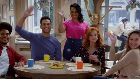 Friends Hello GIF by CallMeKatFOX
