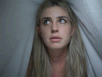 hiding what GIF by HelloGiggles