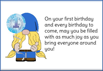 Happy Birthday Gnome GIF