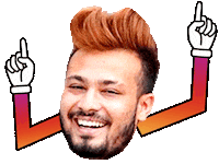 Hardik Jariwala Sticker by BORN ON INSTAGRAM