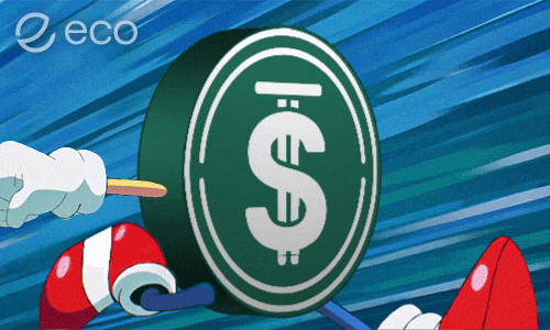 To The Moon Crypto GIF by Eco