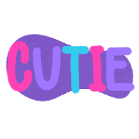 Aww Cutie Sticker by MOZOMOZO もぞもぞ