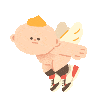 Fly Lys Sticker by LittleYellowStudio