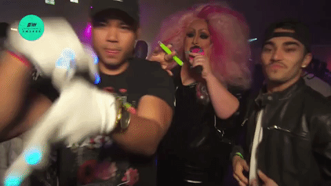 drag queen dancing GIF by Electronic Music Awards