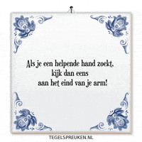 Arm Nl GIF by Tegelspreuken.nl