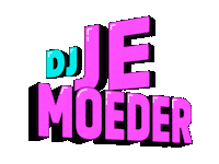 Logo Dj Sticker by djjemoeder