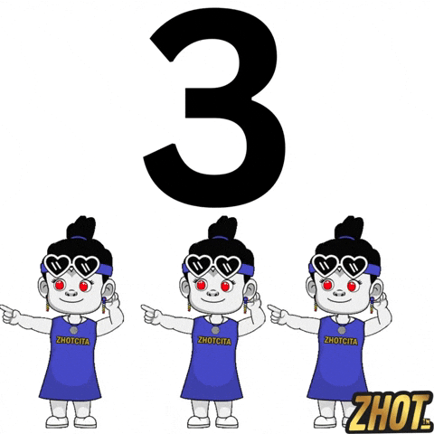 Numbers Th GIF by Zhotcita