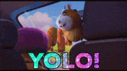 High Five John Krasinski GIF by The Animal Crackers Movie