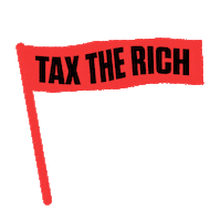 Tax The Rich Climate Change Sticker by Fight Inequality