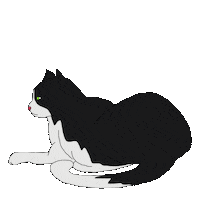 jexican love cat baby hearts Sticker