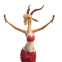 Dance Celebrate Sticker by Walt Disney Animation Studios