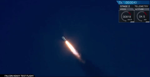 Space X Rocket GIF