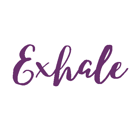 Yoga Breathing Sticker by Tay Gendron