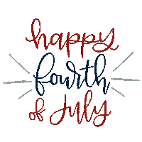 Independence Day Holiday Sticker