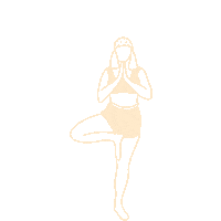 Girl Yoga Sticker