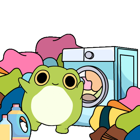 Laundry Day Dance Sticker by Ordinary Frends