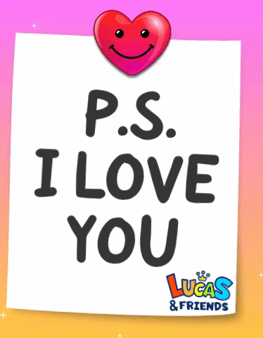 I Love You GIF by Lucas and Friends by RV AppStudios