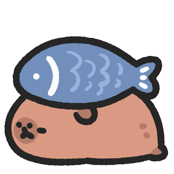 Fish Sushi Sticker by sansanplanet
