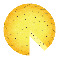 Cheese Cake Easter Sticker by Probably An Illustrator