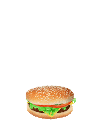 Hungry Fast Food Sticker by chris timmons