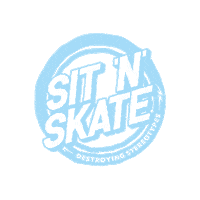 Wheelchair Disability Sticker by sitnskate