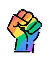 Love Is Love Rainbow Sticker by V5MT