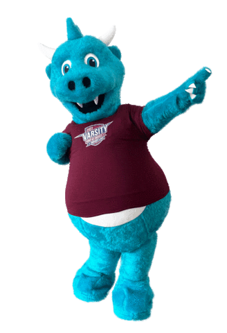 Dragon Mascot Sticker by Cardiff Met SU