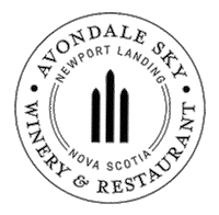 Logo Wine Sticker by Avondale Sky