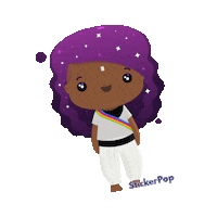 happy yoga Sticker by StickerPop