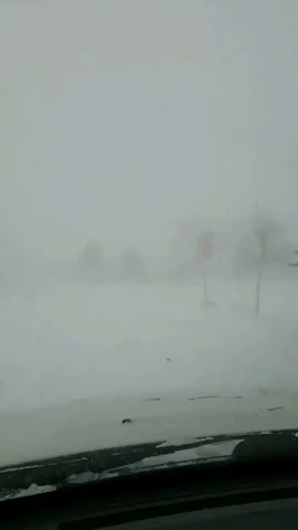 Blizzard Creates Treacherous Road Conditions in Parker