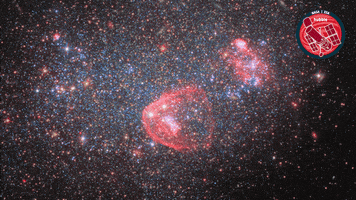 Snow Shining GIF by ESA/Hubble Space Telescope