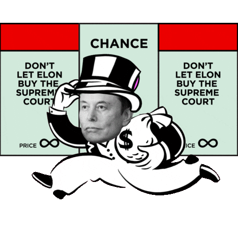 Elon Musk Wisconsin Sticker by Creative Courage