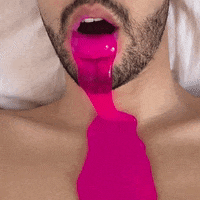 pink spew GIF