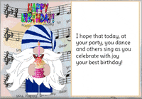 Happy Birthday Gnome GIF