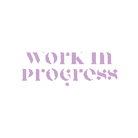 Working Work In Progress Sticker by Seeyu Studios Inc.