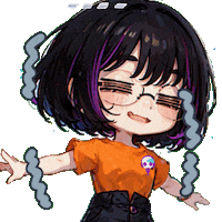 Scared Sticker