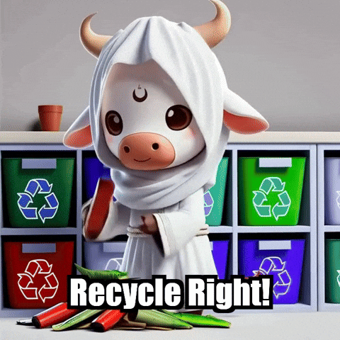 Sustainability Recycle Right GIF by Sagemoohammad